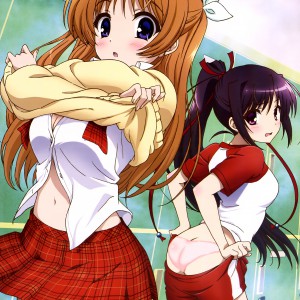 Haruhichan.com Megami MAGAZINE December 2014 anime posters daitoshokan no hitsujikai