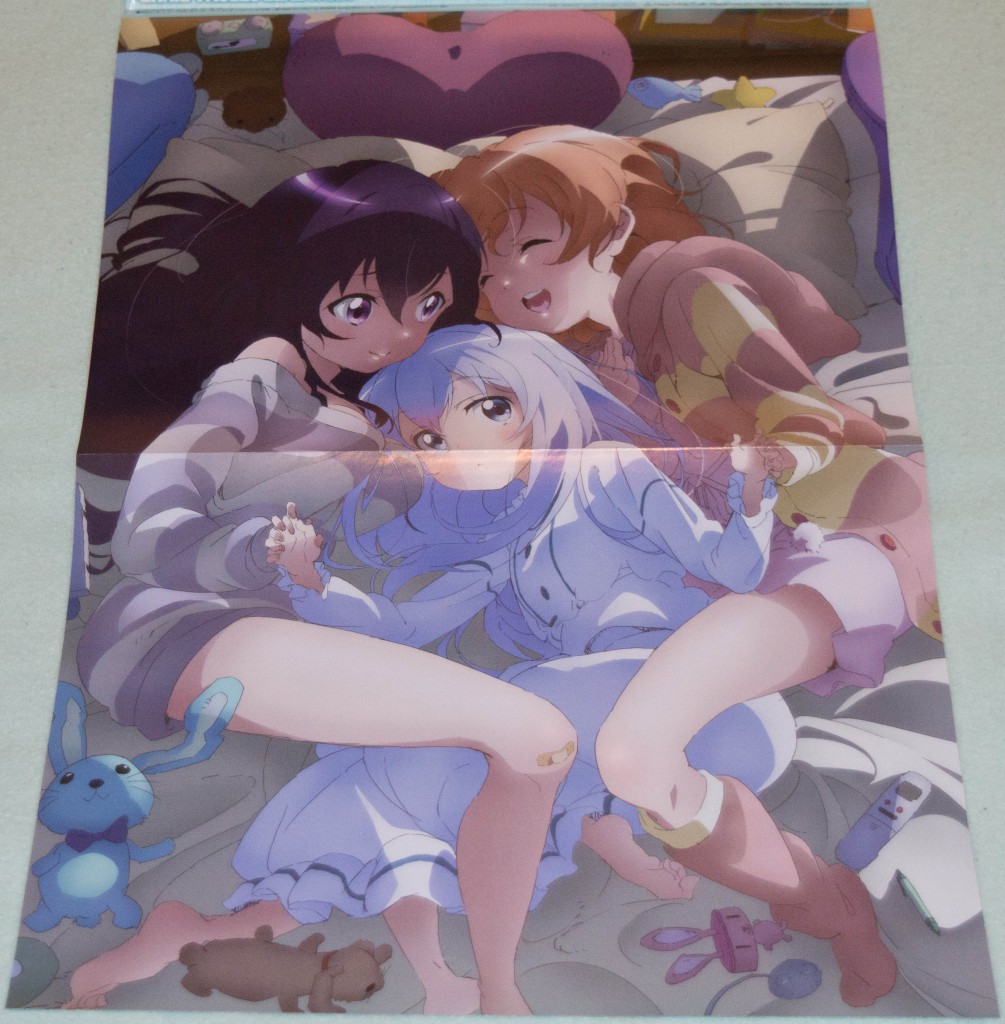 Haruhichan.com NyanType magazine August 2014 posters bandaid gochuumon_wa_usagi_desu_ka  hoto_kokoa kafuu_chino tedeza_rize 2