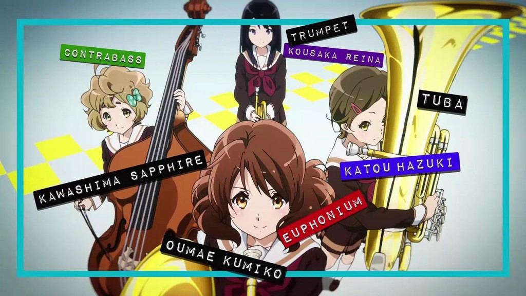 Hibike Euphonium Main Characters