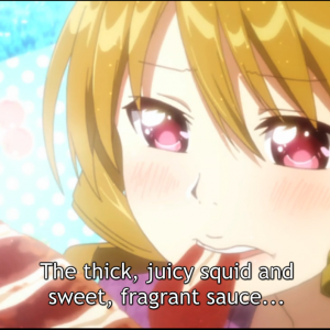 Koufuku Graffiti Eating Scene 2 Haruhichan