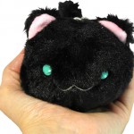 Manmaru Nyanko Plushie Mascot 2 – Black Cat