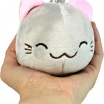 Manmaru Nyanko Plushie Mascot 2 – Gray Cat