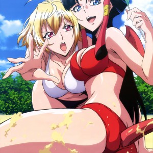 Megami MAGAZINE April 2015 anime posters Haruhichan.com Cross Ange