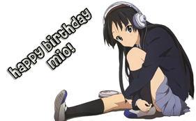 K-On!’s Mio’s Birthday Goods