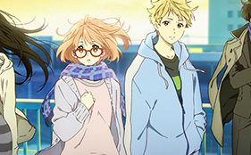 Kyoukai no Kanata Movie Announced for 2015 - Haruhichan