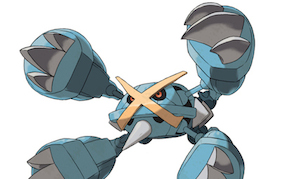 Pokémon Omega Ruby Alpha Sapphire Official Art Mega Metagross