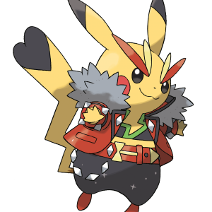 Pokémon Omega Ruby Alpha Sapphire Official Art Pikachu Rockstar