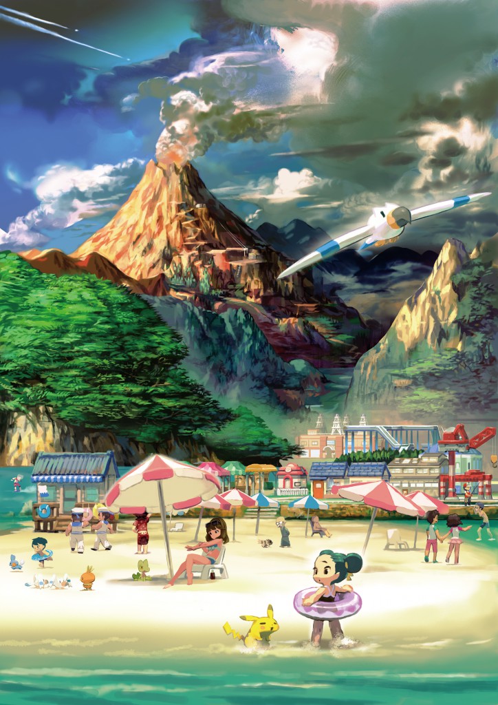 Official Hoenn Region Concept Art