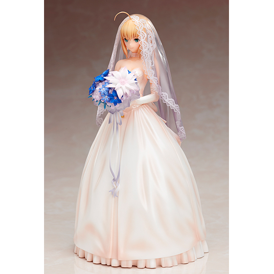Saber Walks down the Aisle in a Wedding Dress for Type-Moon's 10th ...