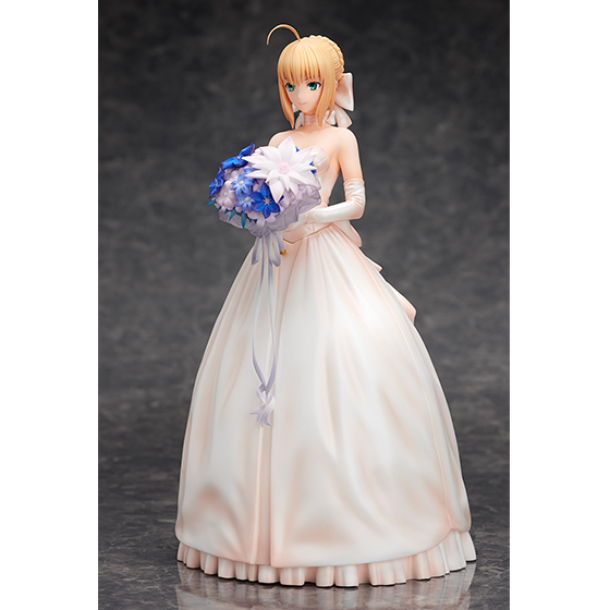 Saber Walks down the Aisle in a Wedding Dress for Type-Moon's 10th ...
