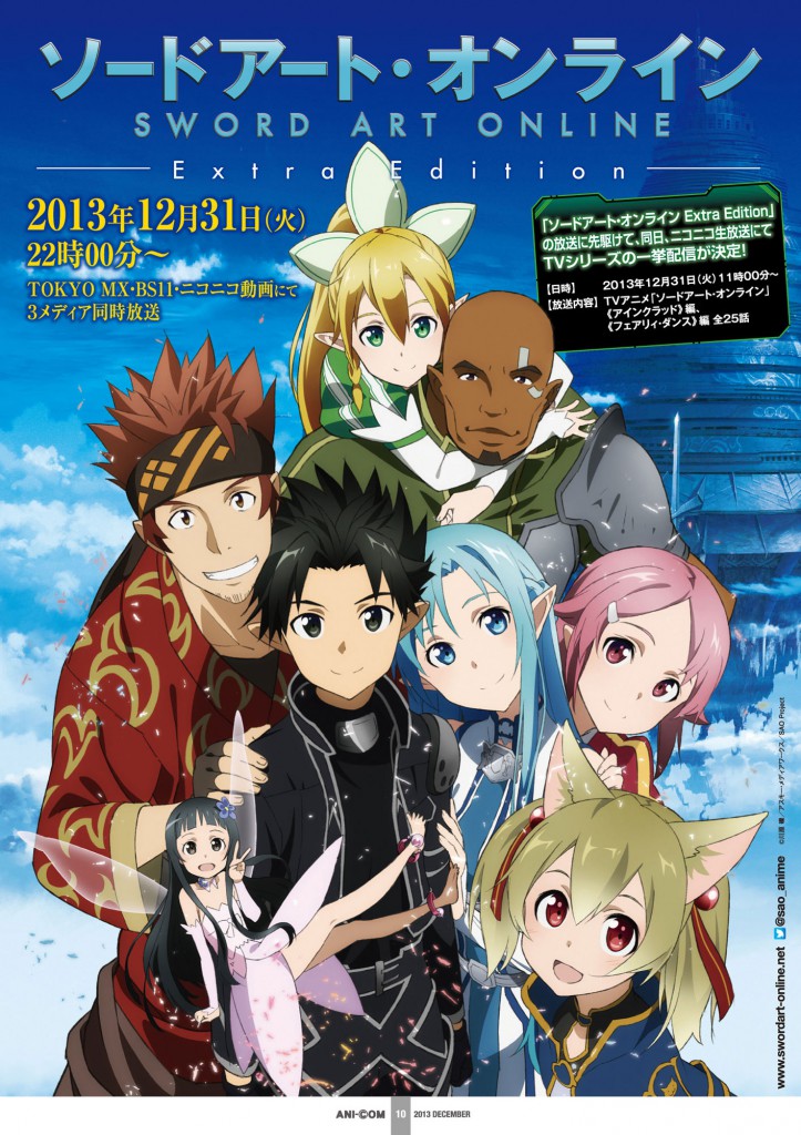 Sword Art Online Extra Edition Asuna Egil Kirito Leafa Lisbeth Silica Yui