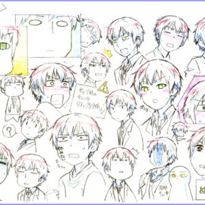 The-Disappearance-of-Nagato-Yuki-Chan-Anime-Character-Design-Sheet-Kyon