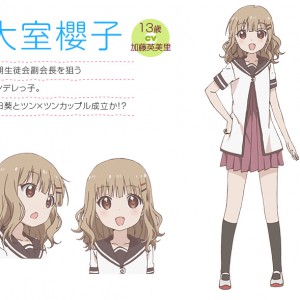 YuruYuri-San-Hai-Character-Designs-Sakurako-Oomuro