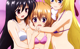 The Hidan no Aria AA Girls Get Close in New Visual