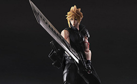 Cloud Strife Slices into Action Figures with His Colossal Fusion Swords