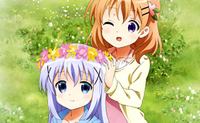 Chino and Kokoa Prepare for Season 2 with a New Poster Visual