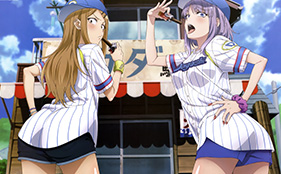 Saya and Hotaru Eat Cheap Candy in New Poster