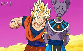 Dragon Ball Super episode 5 - TV (left) vs Blu-ray (right) : r/anime