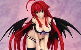Rias Gremory the Sexy Devil Gets a Figure with Realistic Breasts