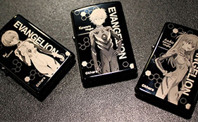 Evangelion Store Releases New Zippo Lighters of the Main Cast for 20th Anniversary