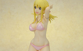Foot and a Half Tall Erza Scarlet and Lucy Heartfilia Figures Previewed