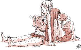 The Summer Heat Gets to the Fairy Tail Girls