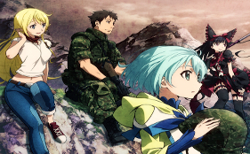 GATE Anime Second Cour Slated for January 2016 - Haruhichan