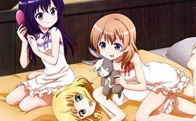 The GochiUsa Girls Have a Sleepover in This New Visual