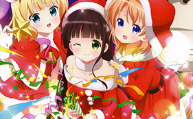 The GochiUsa Cast Celebrate the Season in Style