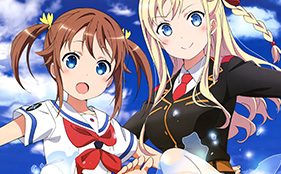 Akeno and Mii-chan Have Fun at the Sea in New Visual