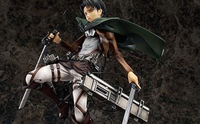 Levi Has a Unique Stand in This 1/8th Scale Figure