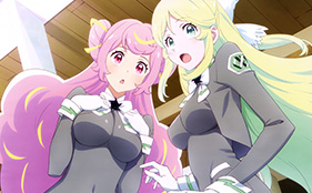 Athena And Venus Take The Spotlight In New Luck Logic Poster Haruhichan