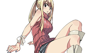Stylish Sketch of Lucy Heartfilia by Hiro Mashima