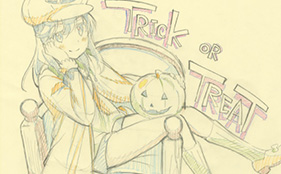 Non Non Biyori Website Reveals Halloween Illustration