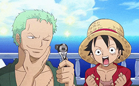 One Piece’s Straw Hat Pirates Promote New Razor Blades in New ...