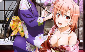 Yukino and Yui Welcome Spring in This New Cheeky Oregairu 2 Visual