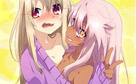 The Prisma Illya Girls Take the Boob Sweater to a Whole Other Level