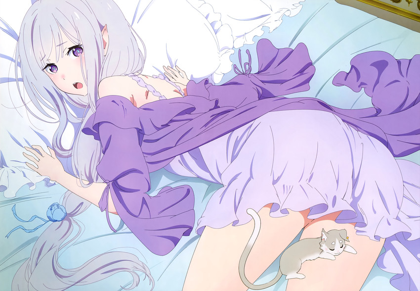 Subaru and Emilia Kick Back in Recent Re:Zero Visual - Haruhichan