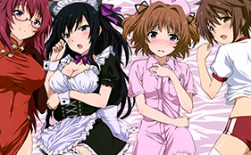 The Shoujo-Tachi wa Kouya wo Mezasu Girls Share a Bed
